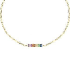 Cuban Chain Gold Necklace For Women